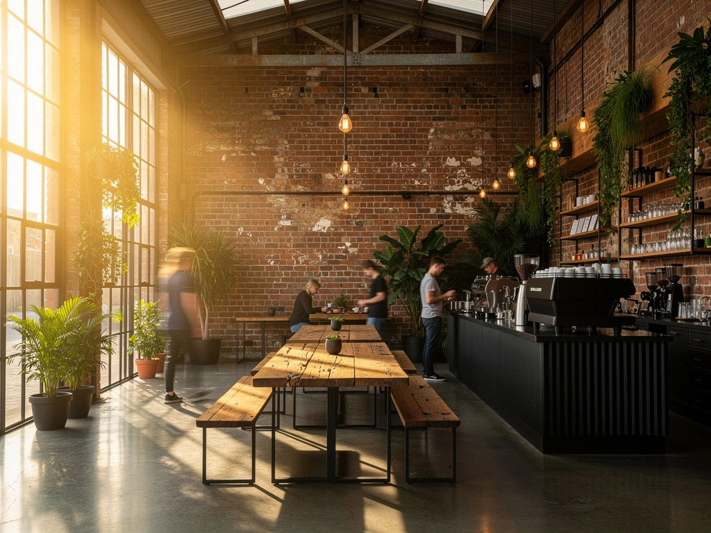 Cafe interior